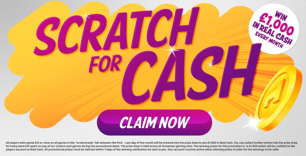 Mirror Bingo Promotions Scratch For Cash